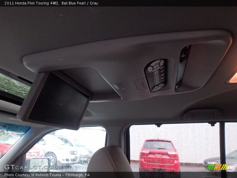 Bali Blue Pearl / Gray 2011 Honda Pilot Touring 4WD