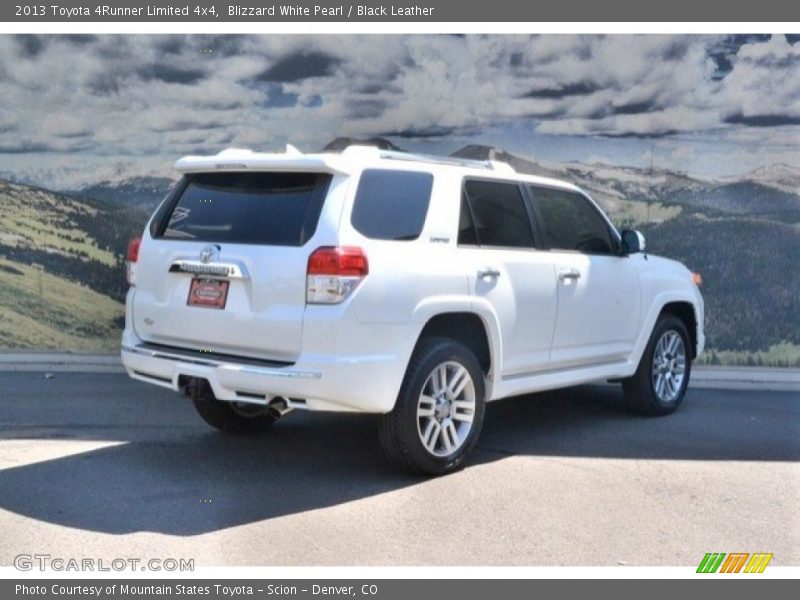 Blizzard White Pearl / Black Leather 2013 Toyota 4Runner Limited 4x4