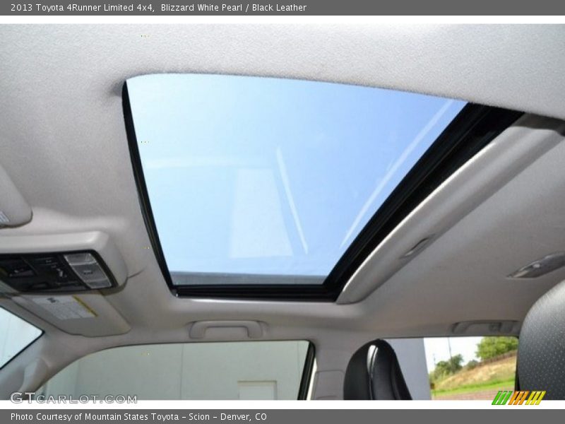 Blizzard White Pearl / Black Leather 2013 Toyota 4Runner Limited 4x4