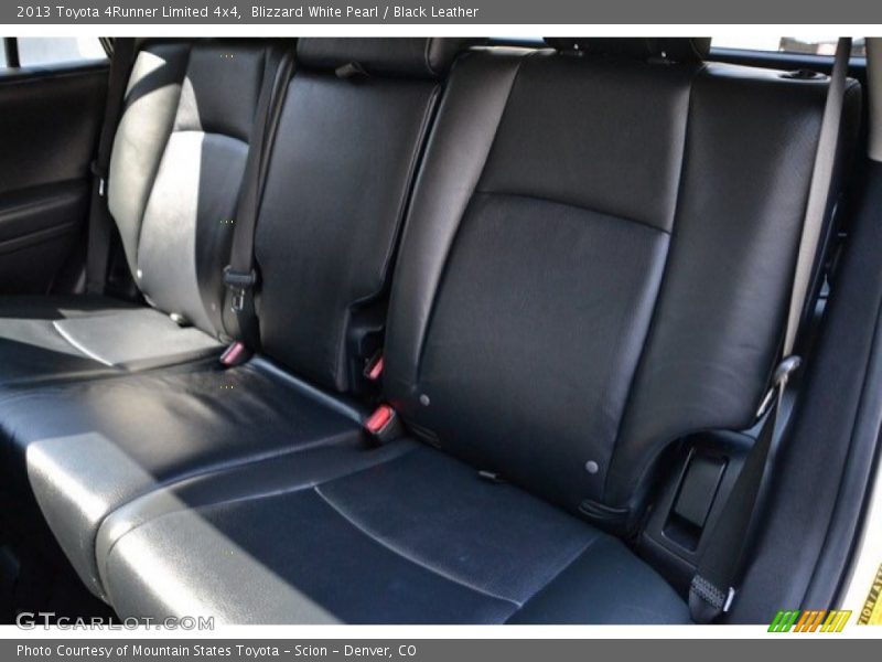 Blizzard White Pearl / Black Leather 2013 Toyota 4Runner Limited 4x4