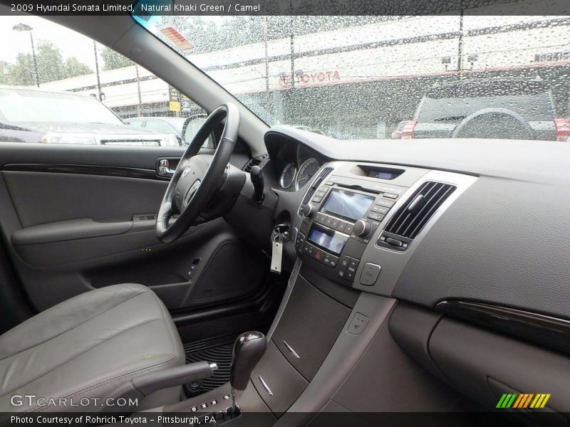 Natural Khaki Green / Camel 2009 Hyundai Sonata Limited