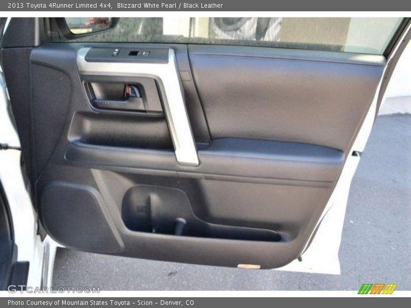 Blizzard White Pearl / Black Leather 2013 Toyota 4Runner Limited 4x4