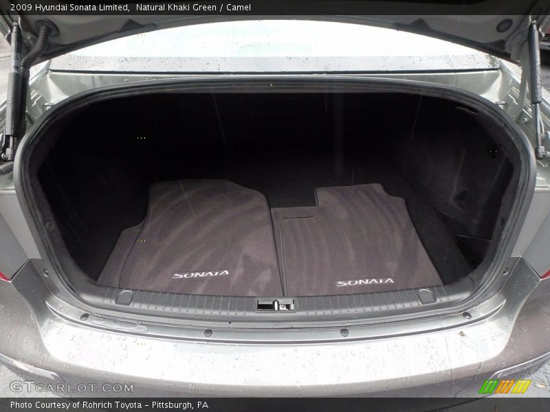 Natural Khaki Green / Camel 2009 Hyundai Sonata Limited