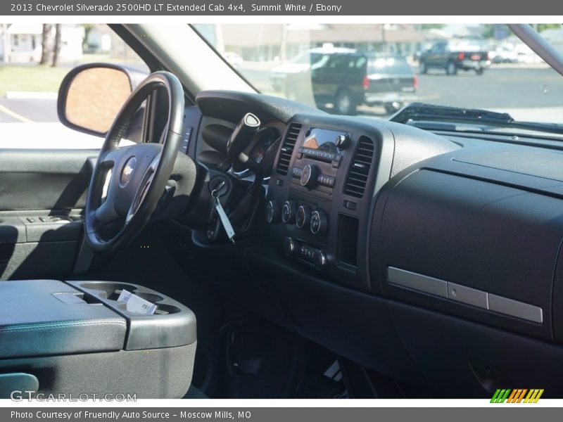 Summit White / Ebony 2013 Chevrolet Silverado 2500HD LT Extended Cab 4x4