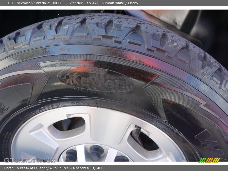 Summit White / Ebony 2013 Chevrolet Silverado 2500HD LT Extended Cab 4x4