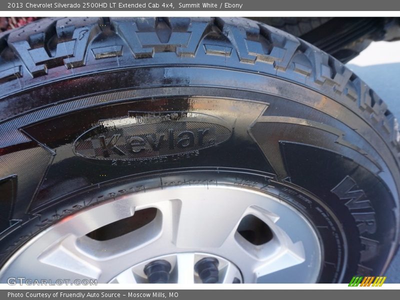 Summit White / Ebony 2013 Chevrolet Silverado 2500HD LT Extended Cab 4x4
