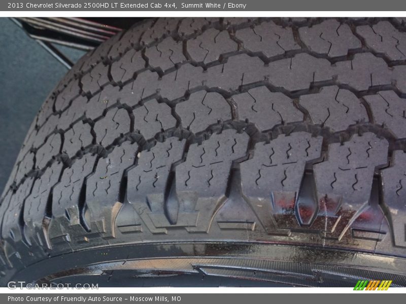 Summit White / Ebony 2013 Chevrolet Silverado 2500HD LT Extended Cab 4x4
