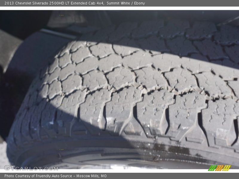 Summit White / Ebony 2013 Chevrolet Silverado 2500HD LT Extended Cab 4x4
