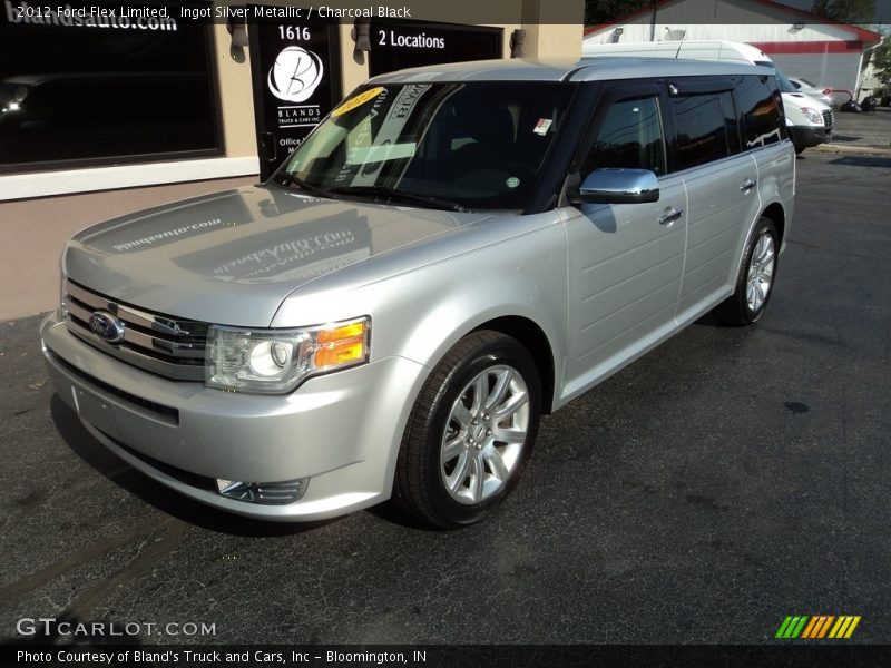 Ingot Silver Metallic / Charcoal Black 2012 Ford Flex Limited