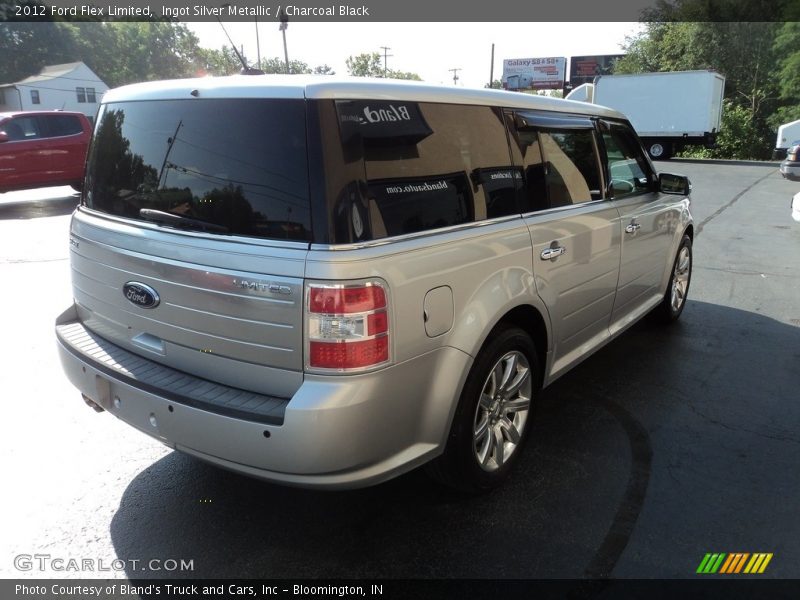 Ingot Silver Metallic / Charcoal Black 2012 Ford Flex Limited