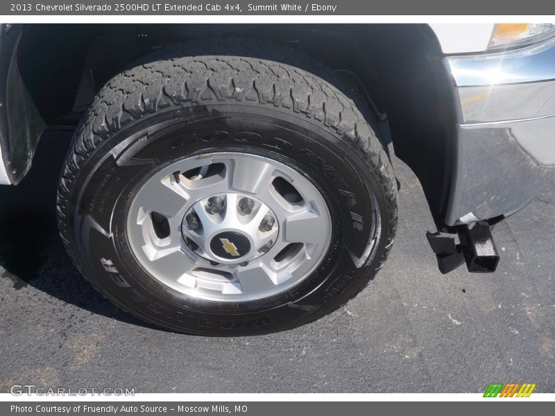 Summit White / Ebony 2013 Chevrolet Silverado 2500HD LT Extended Cab 4x4
