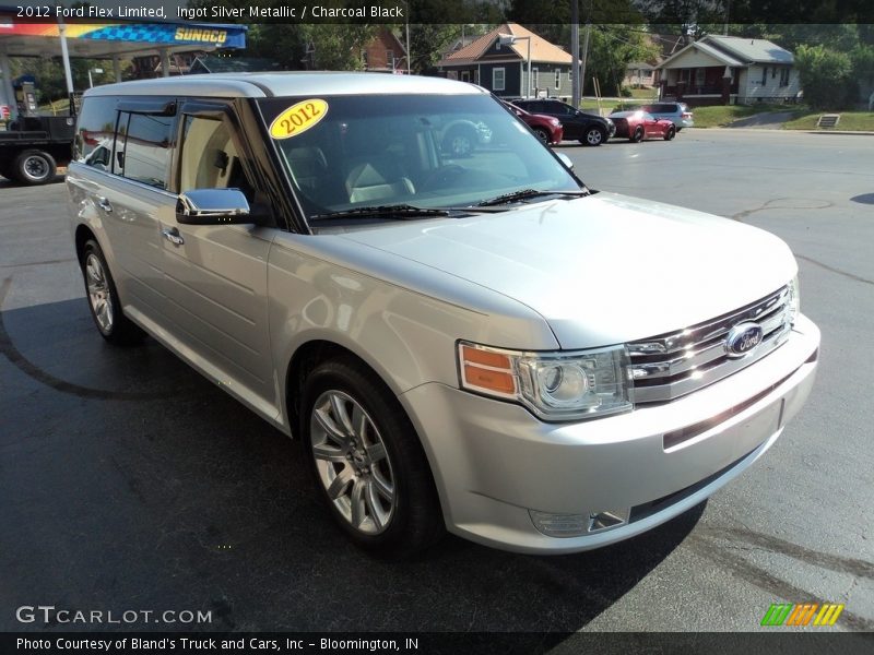 Ingot Silver Metallic / Charcoal Black 2012 Ford Flex Limited