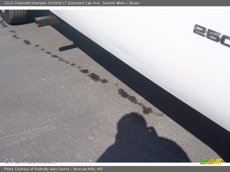 Summit White / Ebony 2013 Chevrolet Silverado 2500HD LT Extended Cab 4x4