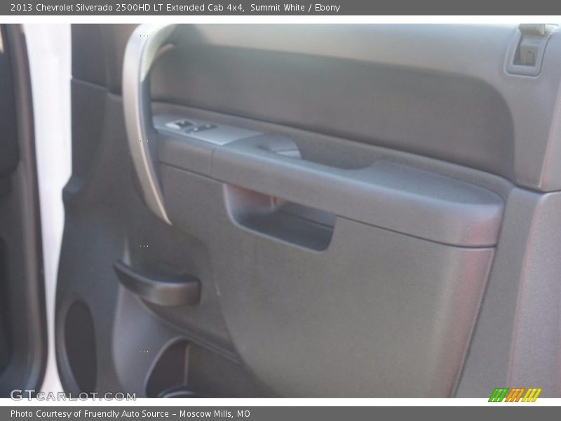 Summit White / Ebony 2013 Chevrolet Silverado 2500HD LT Extended Cab 4x4