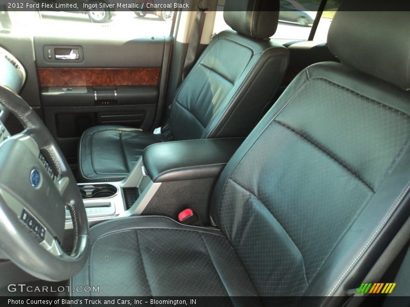Ingot Silver Metallic / Charcoal Black 2012 Ford Flex Limited