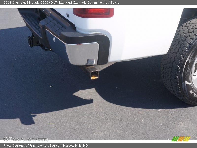 Summit White / Ebony 2013 Chevrolet Silverado 2500HD LT Extended Cab 4x4