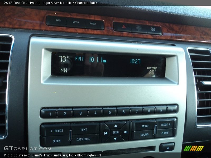 Ingot Silver Metallic / Charcoal Black 2012 Ford Flex Limited