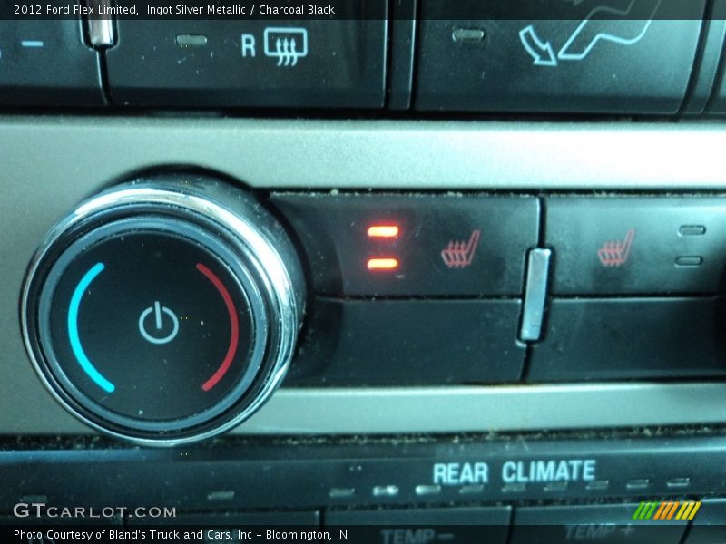 Ingot Silver Metallic / Charcoal Black 2012 Ford Flex Limited