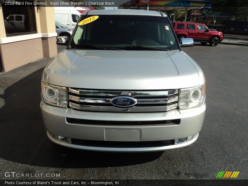 Ingot Silver Metallic / Charcoal Black 2012 Ford Flex Limited