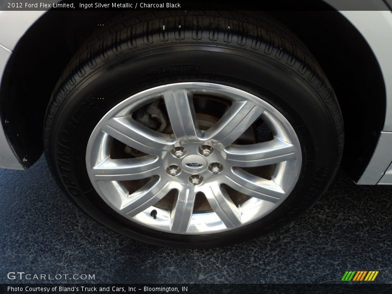 Ingot Silver Metallic / Charcoal Black 2012 Ford Flex Limited