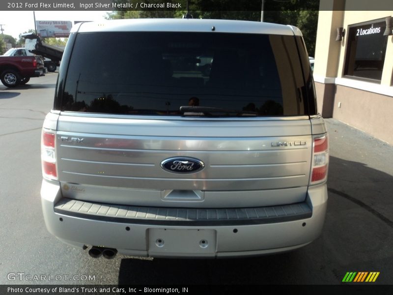 Ingot Silver Metallic / Charcoal Black 2012 Ford Flex Limited