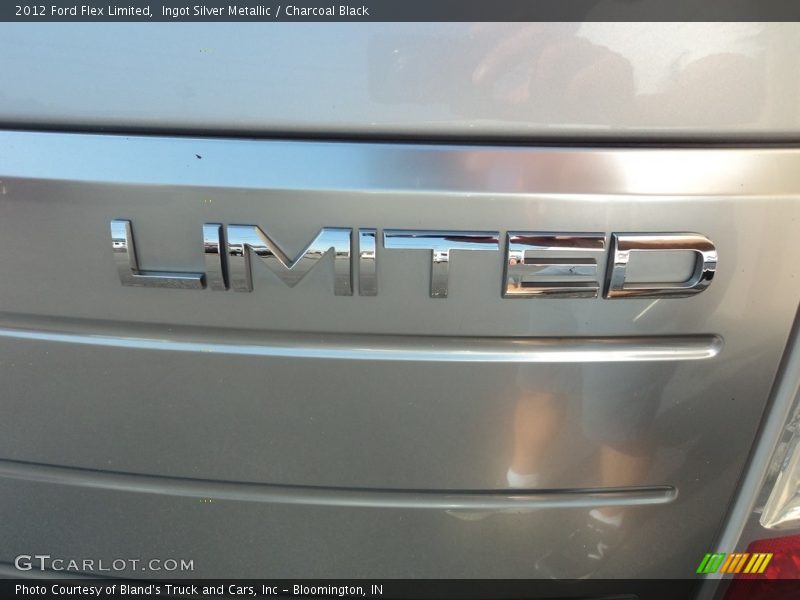 Ingot Silver Metallic / Charcoal Black 2012 Ford Flex Limited