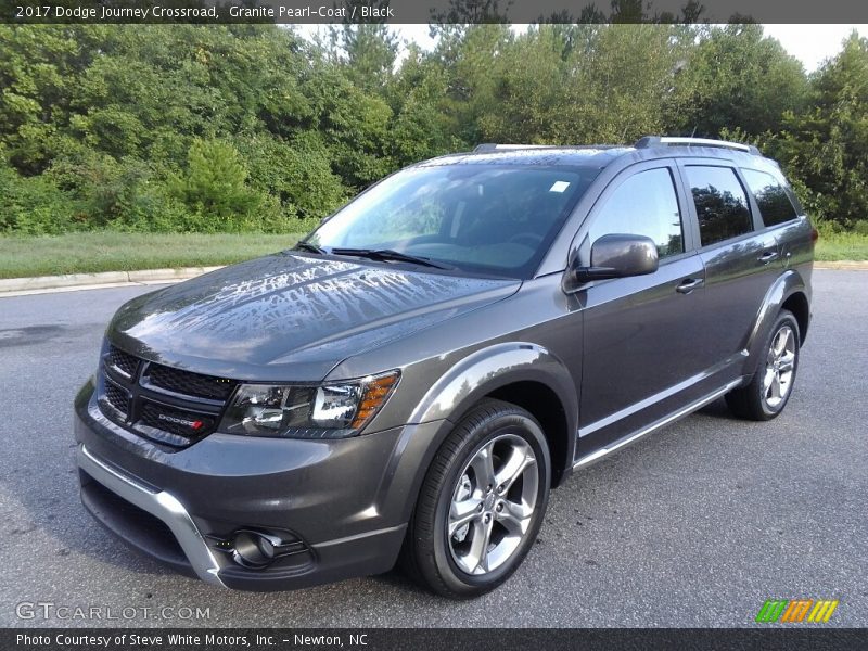 Granite Pearl-Coat / Black 2017 Dodge Journey Crossroad