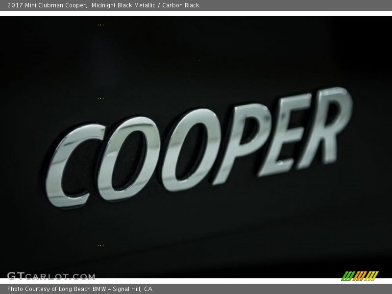 Midnight Black Metallic / Carbon Black 2017 Mini Clubman Cooper