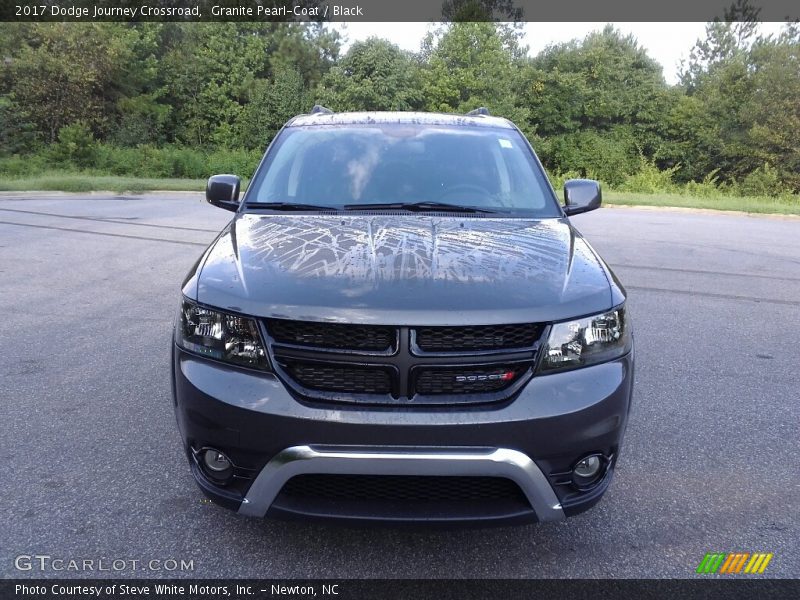 Granite Pearl-Coat / Black 2017 Dodge Journey Crossroad