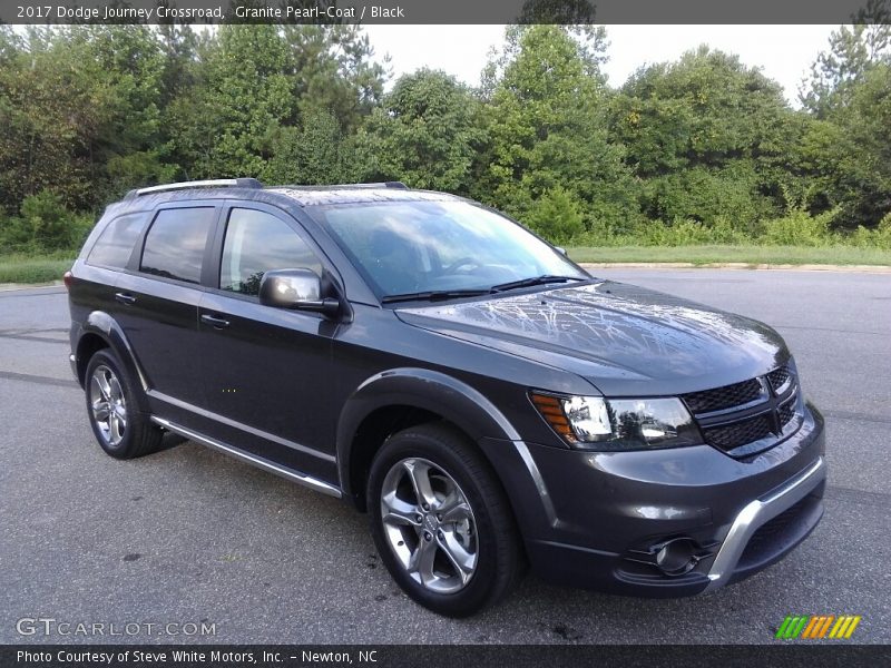 Granite Pearl-Coat / Black 2017 Dodge Journey Crossroad