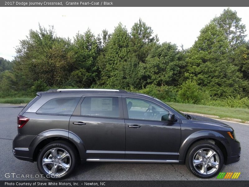 Granite Pearl-Coat / Black 2017 Dodge Journey Crossroad