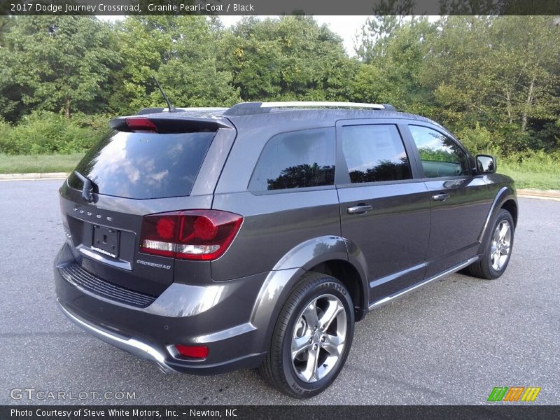 Granite Pearl-Coat / Black 2017 Dodge Journey Crossroad