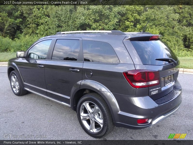 Granite Pearl-Coat / Black 2017 Dodge Journey Crossroad