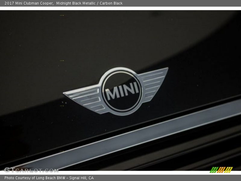 Midnight Black Metallic / Carbon Black 2017 Mini Clubman Cooper