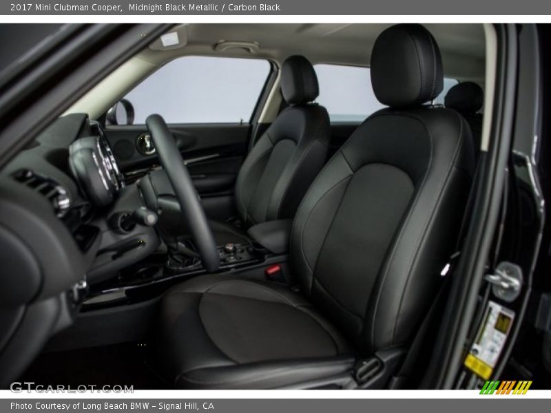 Midnight Black Metallic / Carbon Black 2017 Mini Clubman Cooper