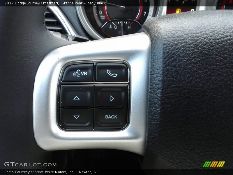 Granite Pearl-Coat / Black 2017 Dodge Journey Crossroad