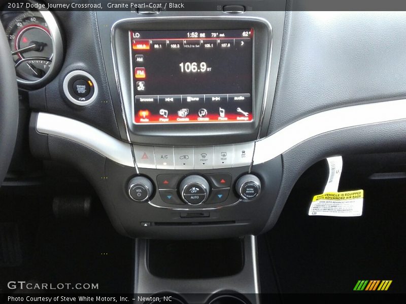 Granite Pearl-Coat / Black 2017 Dodge Journey Crossroad