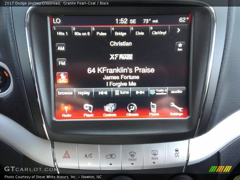 Granite Pearl-Coat / Black 2017 Dodge Journey Crossroad