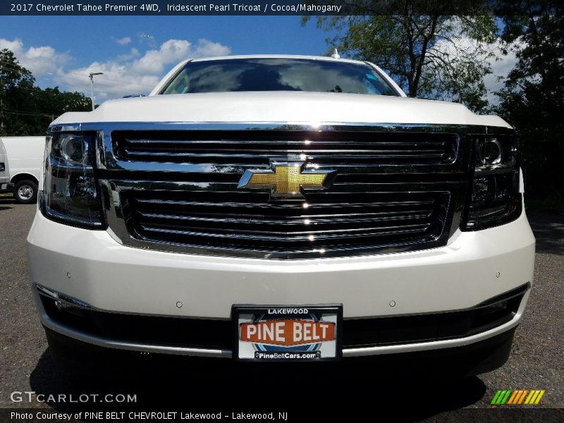 Iridescent Pearl Tricoat / Cocoa/Mahogany 2017 Chevrolet Tahoe Premier 4WD