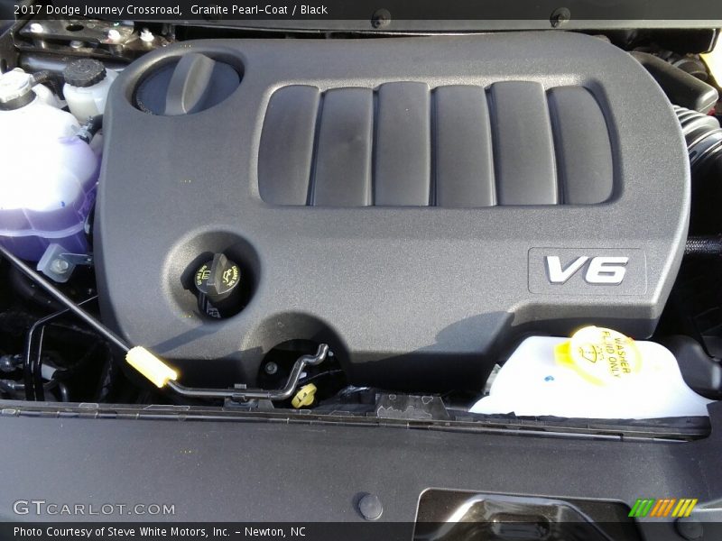 Granite Pearl-Coat / Black 2017 Dodge Journey Crossroad