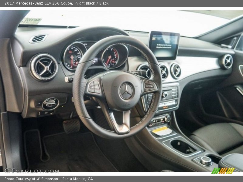 Night Black / Black 2017 Mercedes-Benz CLA 250 Coupe
