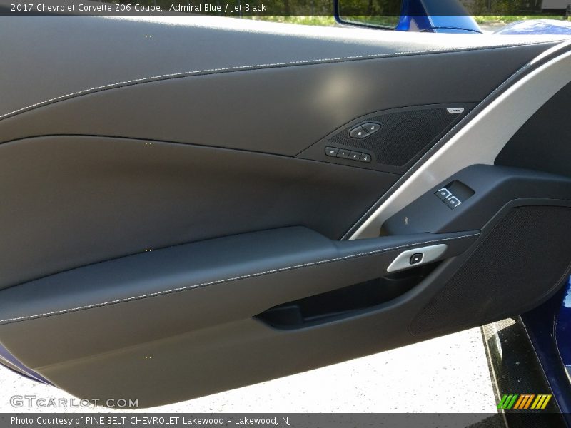 Admiral Blue / Jet Black 2017 Chevrolet Corvette Z06 Coupe