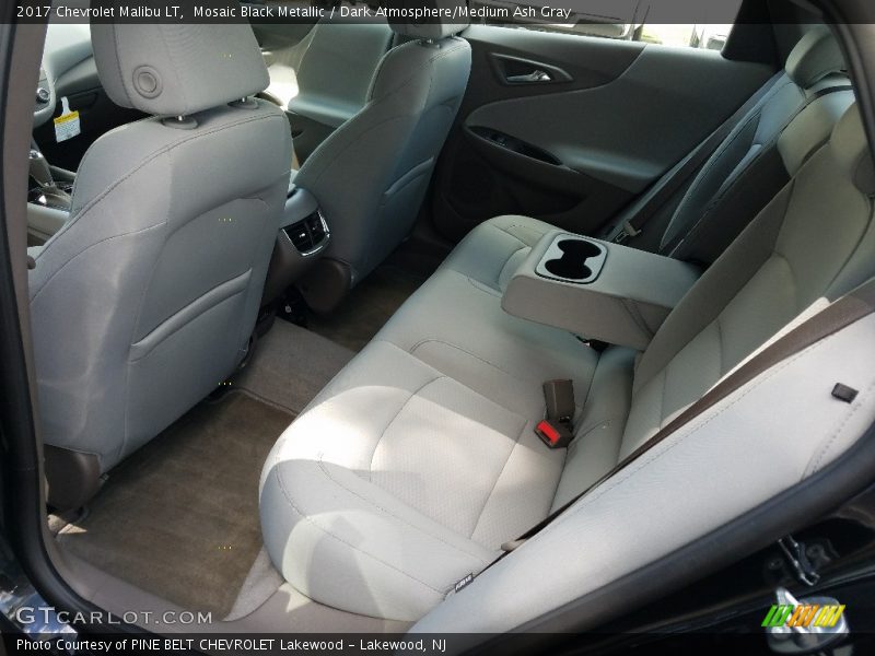 Mosaic Black Metallic / Dark Atmosphere/Medium Ash Gray 2017 Chevrolet Malibu LT