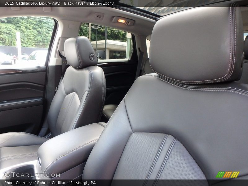 Black Raven / Ebony/Ebony 2015 Cadillac SRX Luxury AWD