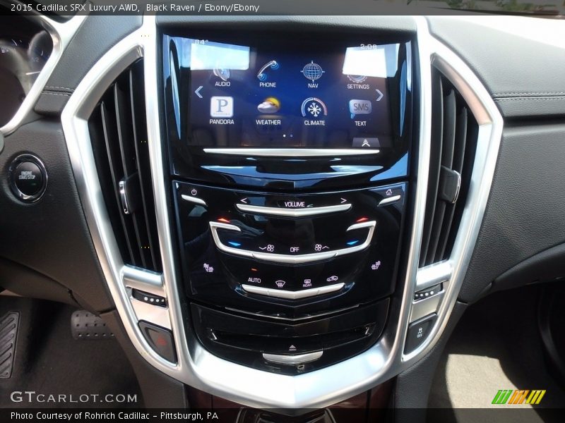 Black Raven / Ebony/Ebony 2015 Cadillac SRX Luxury AWD