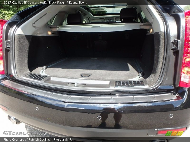 Black Raven / Ebony/Ebony 2015 Cadillac SRX Luxury AWD