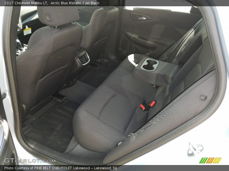 Arctic Blue Metallic / Jet Black 2017 Chevrolet Malibu LT