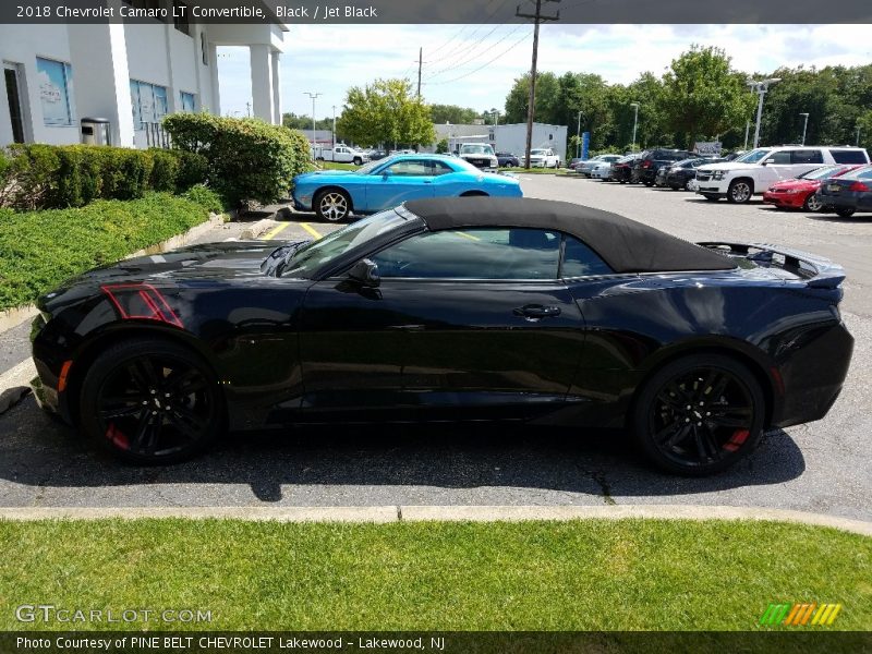 Black / Jet Black 2018 Chevrolet Camaro LT Convertible