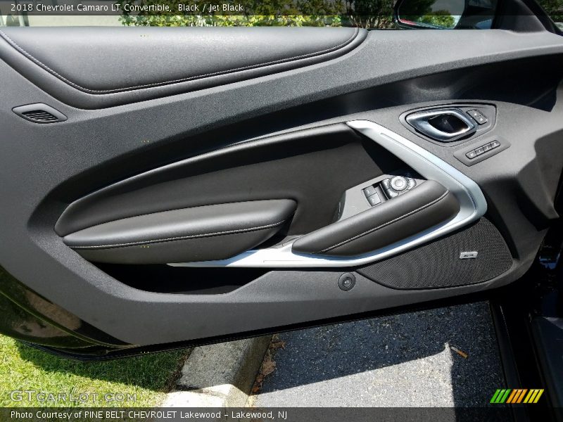 Black / Jet Black 2018 Chevrolet Camaro LT Convertible