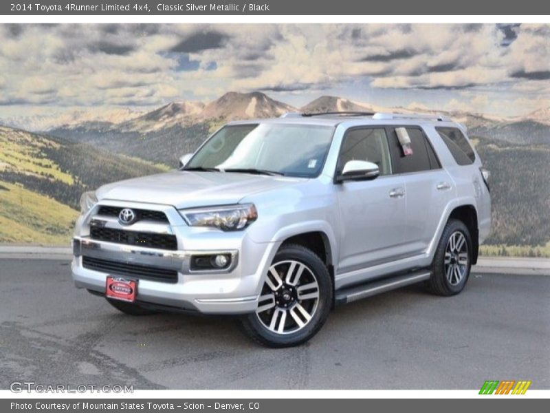 Classic Silver Metallic / Black 2014 Toyota 4Runner Limited 4x4